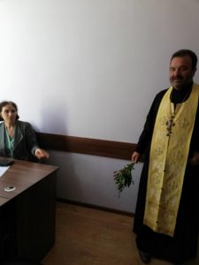 Șfințirea clădirii administraţiei publice locale, în ajunul sărbătorii Acoperemîntul Maicii Domnului