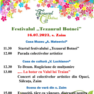 Festivalul „Tezaurul Botnei”