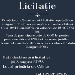 Licitație