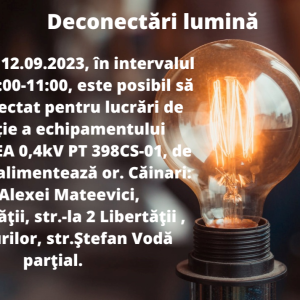 Deconectări lumină
