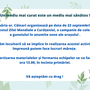 Primăria or. Căinari organizează campania de colectare a gunoiului