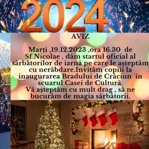 Dăm Startul oficial al sărbătorilor de iarnă!