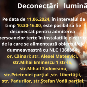 Deconectări lumină