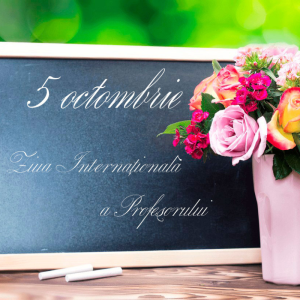 Mesaj de felicitare cu prilejul Zilei Profesorului
