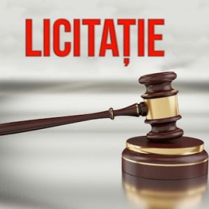 ANUNȚ LICITAȚIE